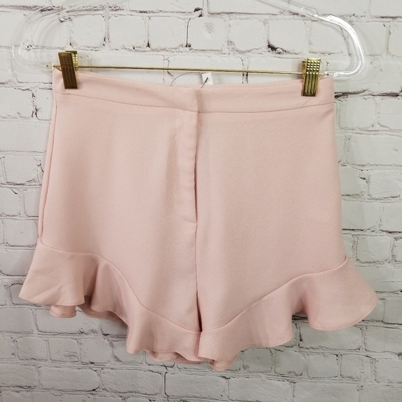 ASOS Blush colored culotte Shorts NWT size 6 - Picture 2 of 5